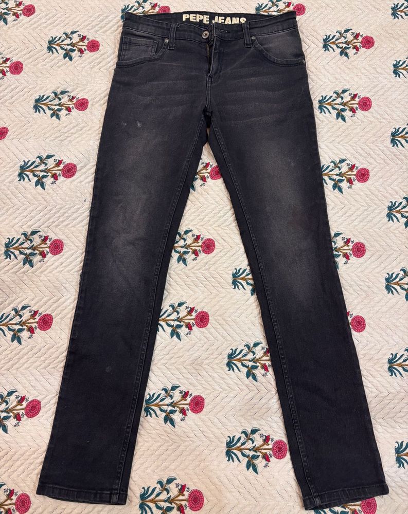 Pepe Jeans Men's Dark Wash Denims