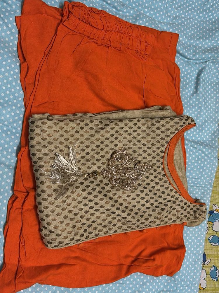 beautiful combo set of kurta with palazzo