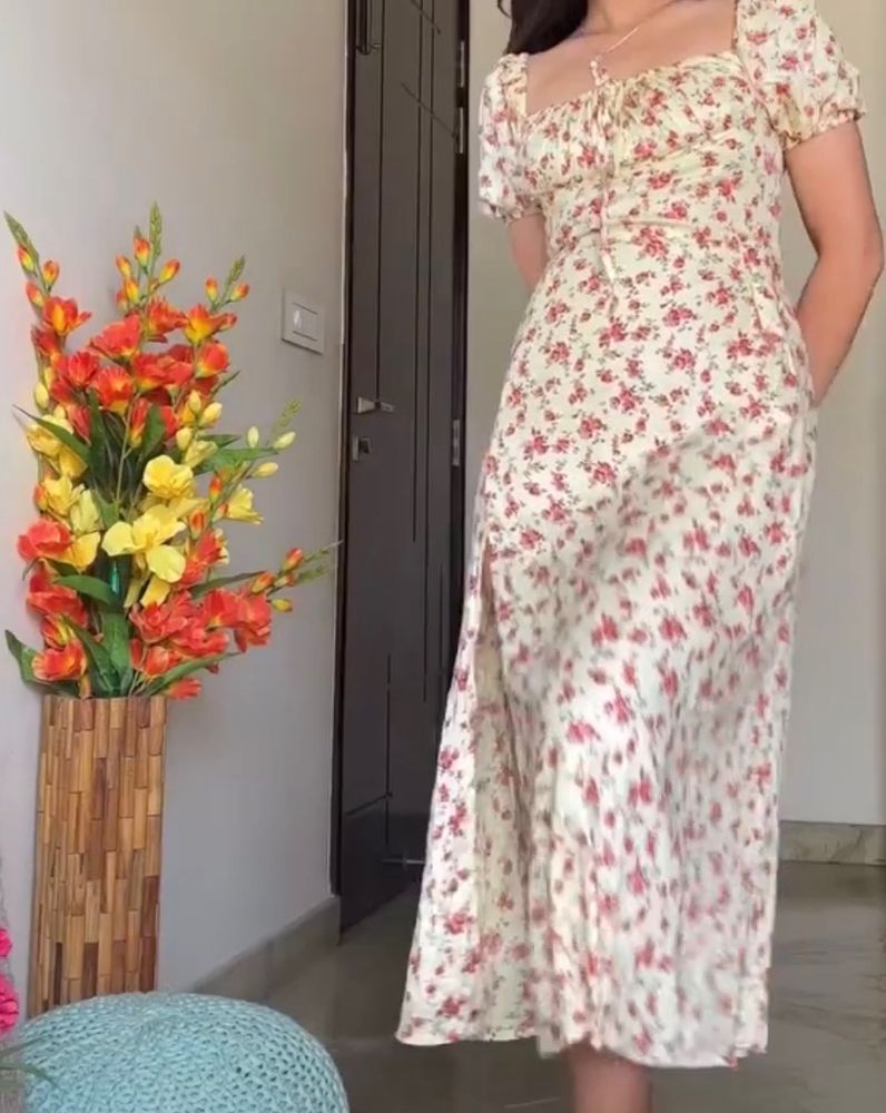 Emprall Slit Dress