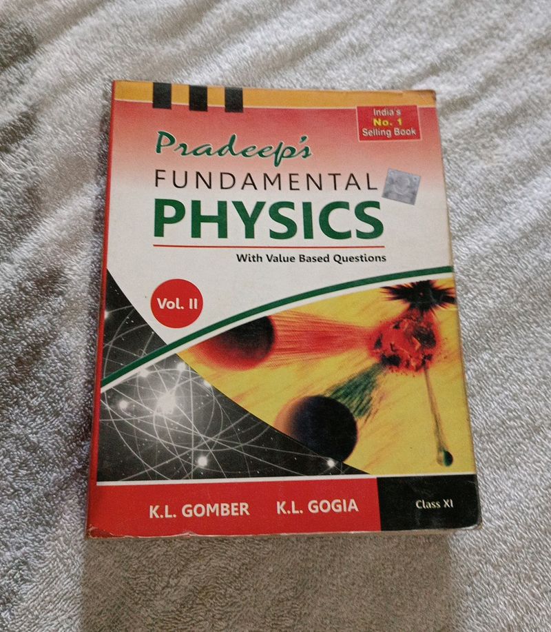 Pradeep's Physics Vol 2 Book For Class 11th CBSE