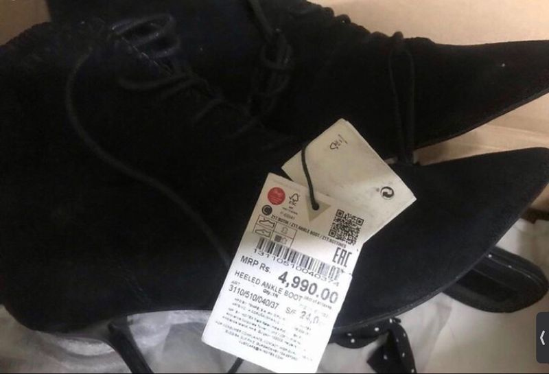Zara Heeled Ankle Boots