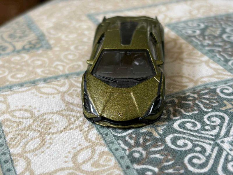 Gold Lamborghini Toy Car