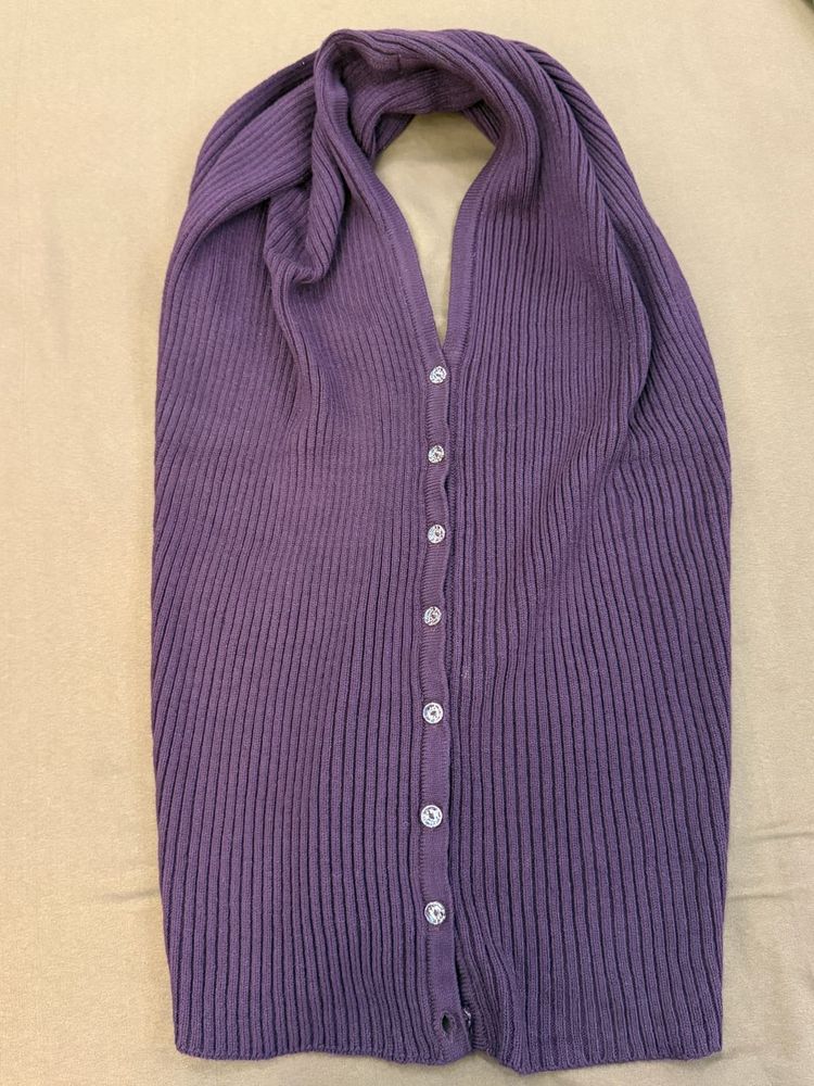 backless wollen top
