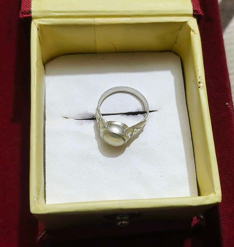 pure silver ring for children# fixed price
