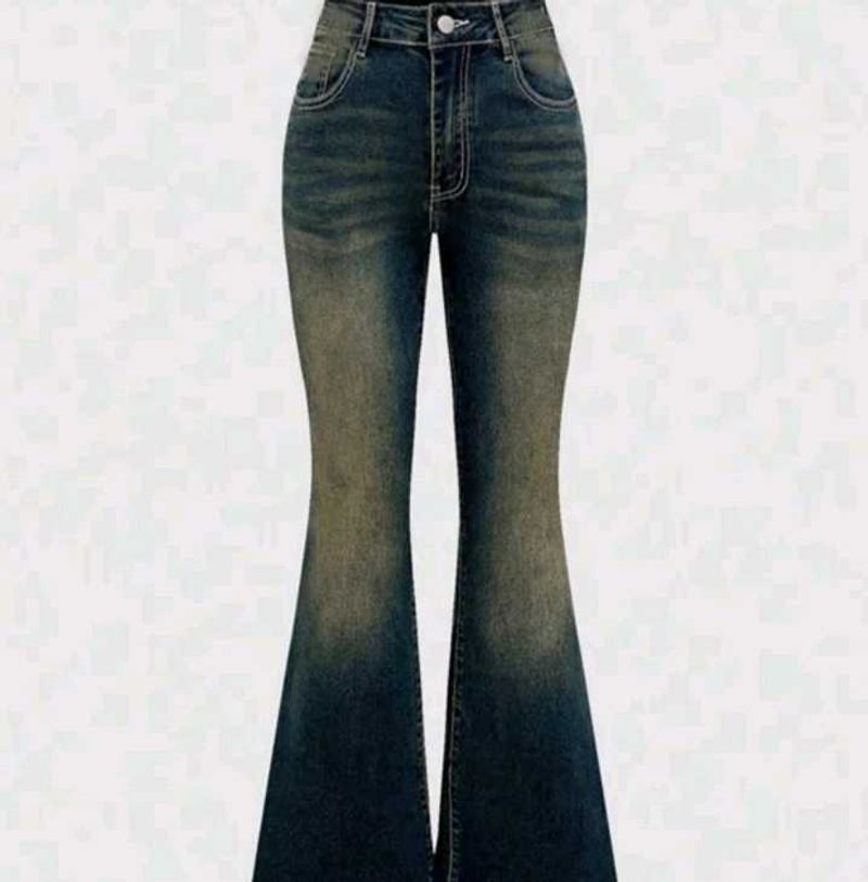 Flared Denim Jeans