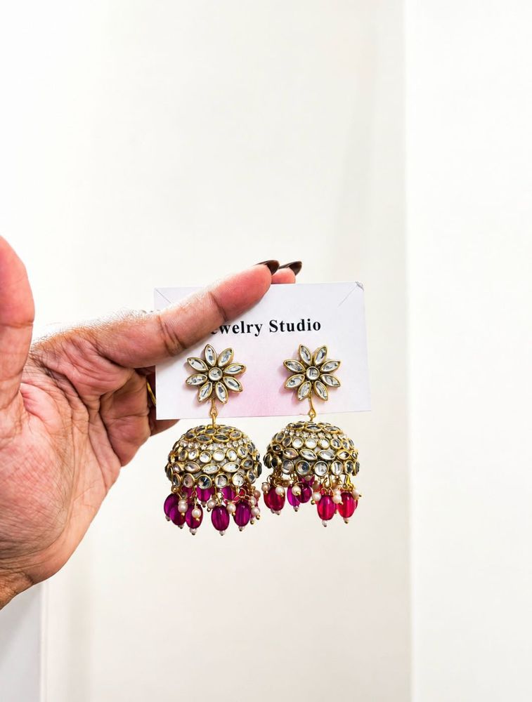 Stunning Indian Jhumka Earrings