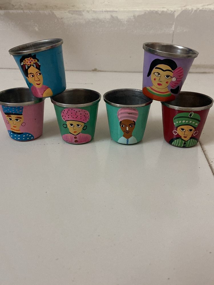 Shot Glasses Made Of Stainless Steel