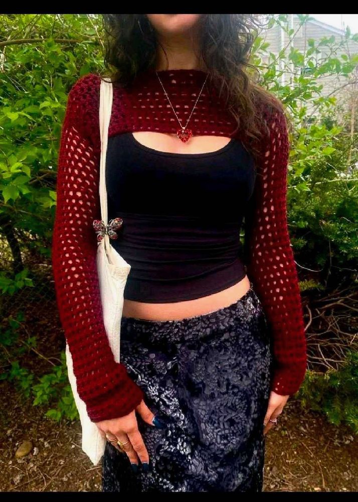 Crochet Shrug Top