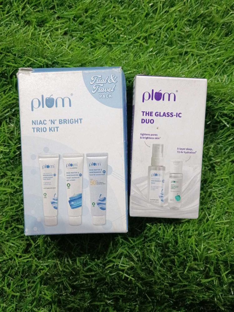 Plum Skincare Trial &amp; Travel Kits