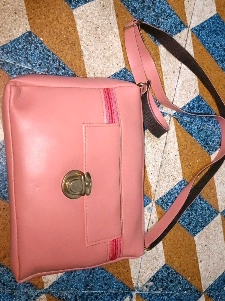 Cute Pink Crossbody Bag