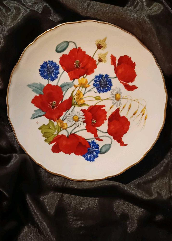Floral Decorative Plate