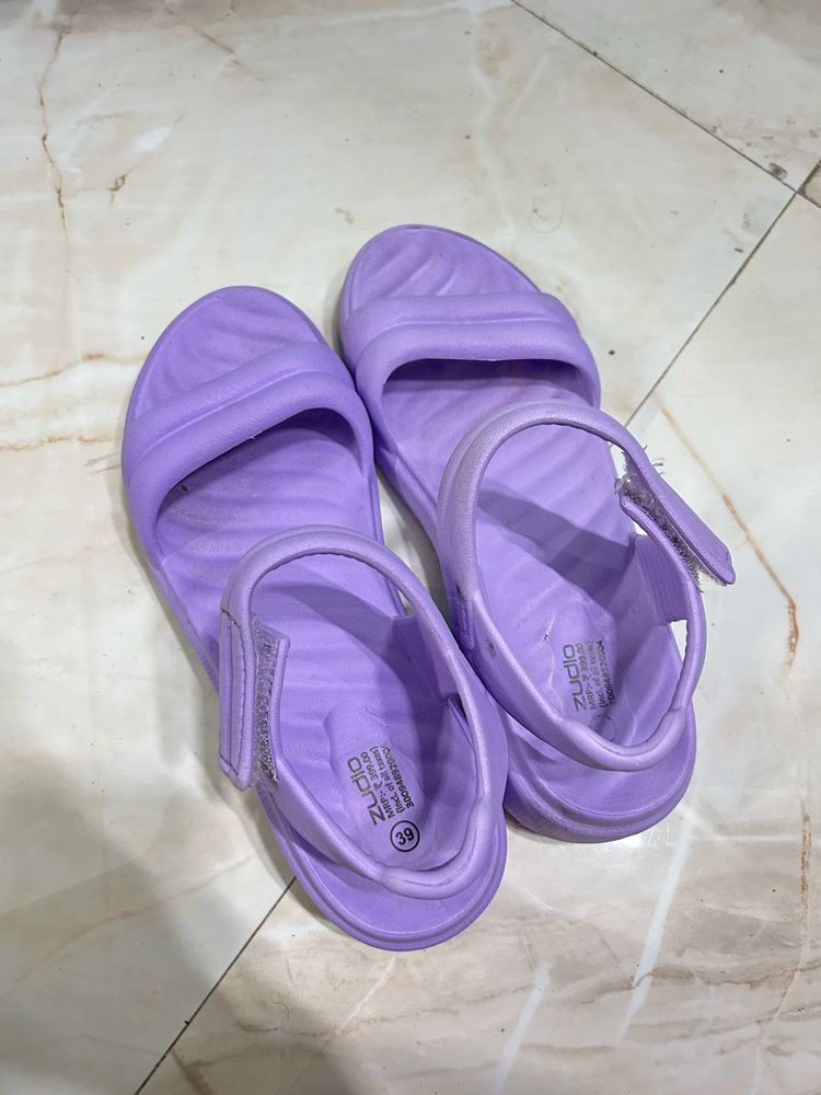 Comfortable Lavender Sandals