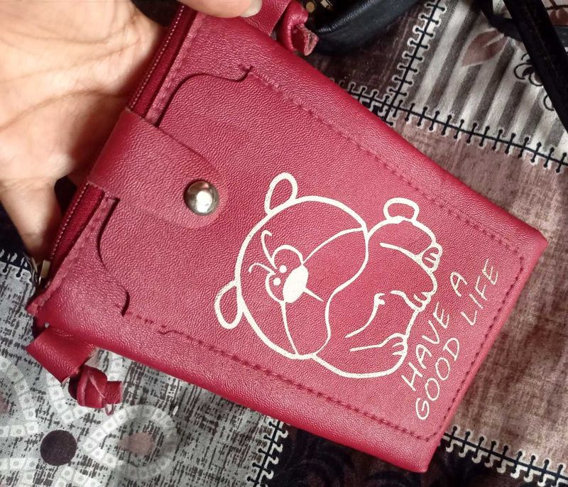 Cute Pinteresty Leather Sling Bag for Mobile