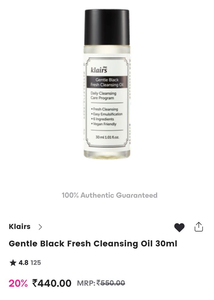 It’s A Good Cleansing Oil But I No Longer Needed