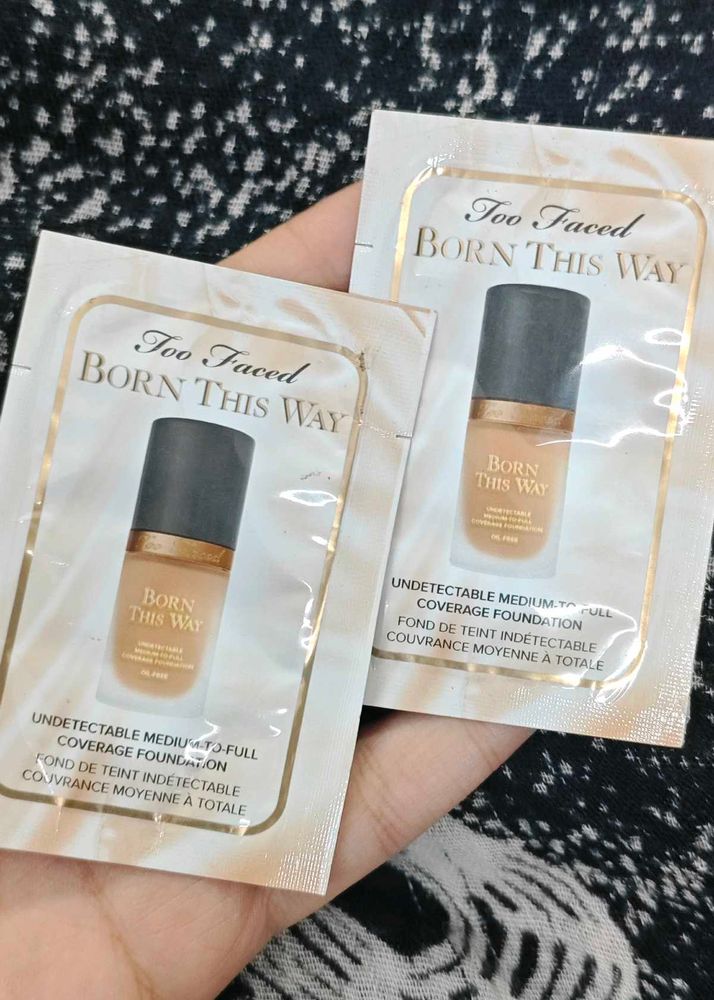 Too Faced Born This Way Foundation Samples