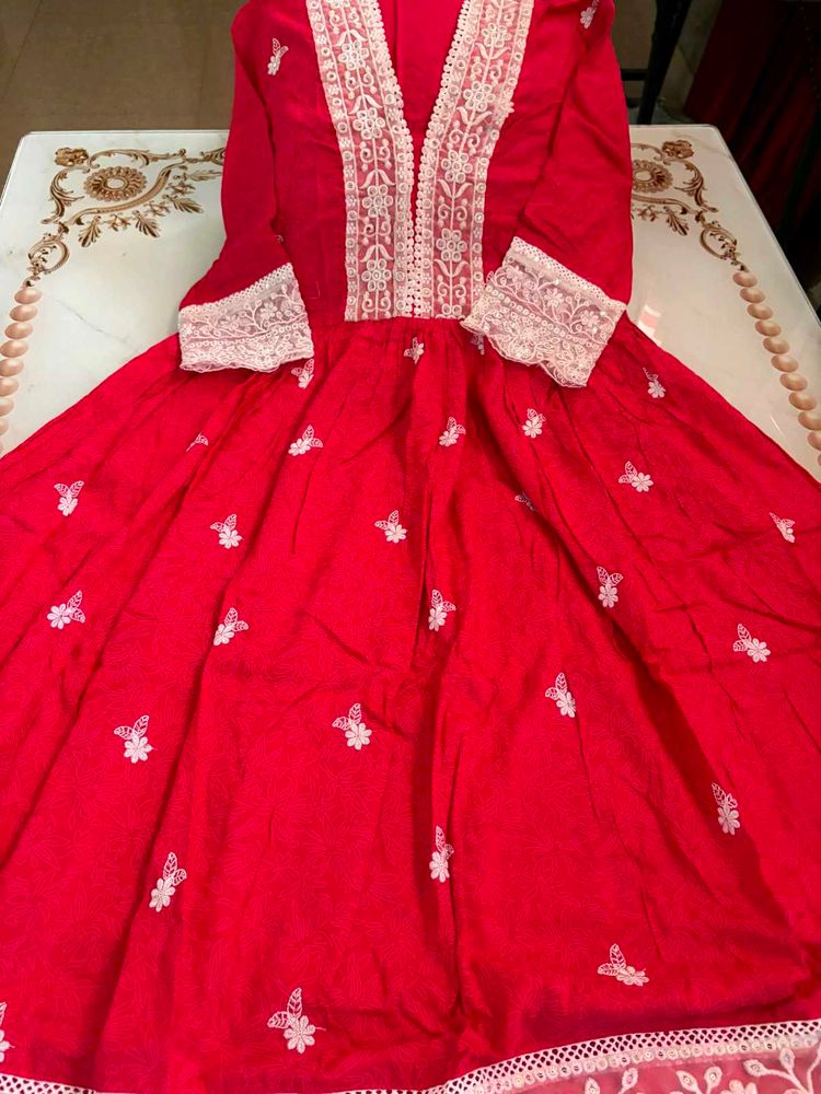 Anarkali Suit &amp;Bottom &amp; Dupata