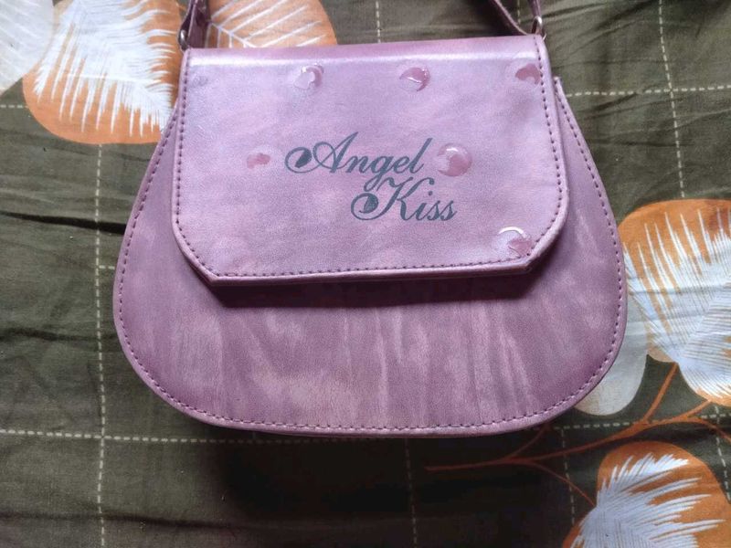 CUTE MAUVE PINK SLING BAG