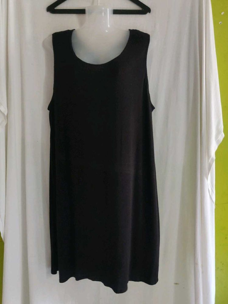 Fashion hub Sleeveless Black Top