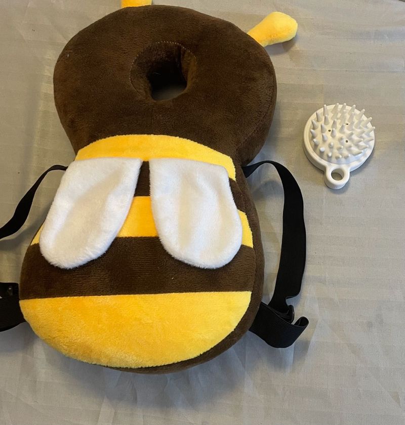 Adorable Bee Baby Head Protector free massager🥳