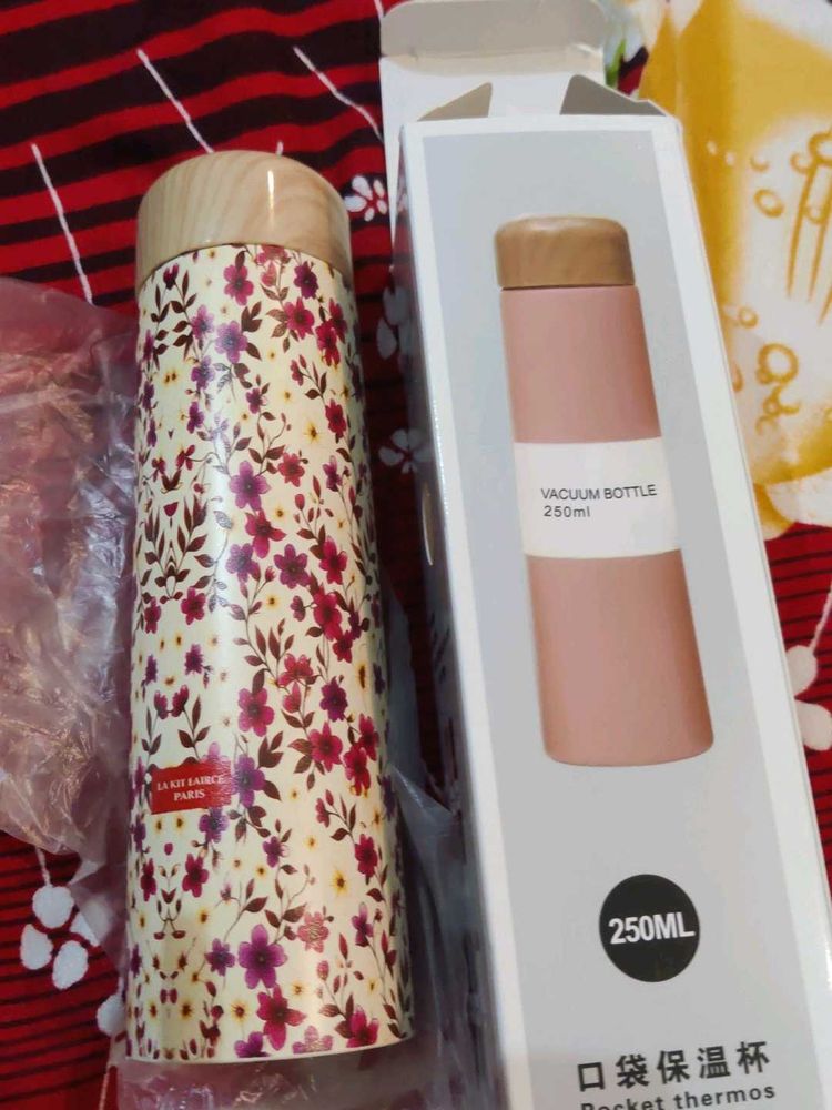 Floral Vacuum Insulated Water Bottle