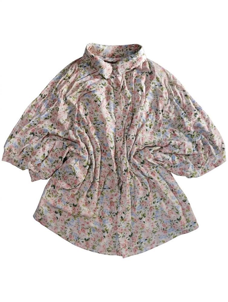 Floral Print Button-Up Shirt