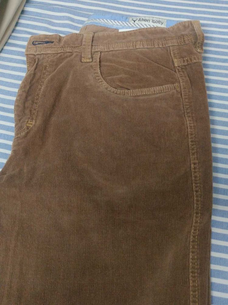 Men's Stripe corduroy pants