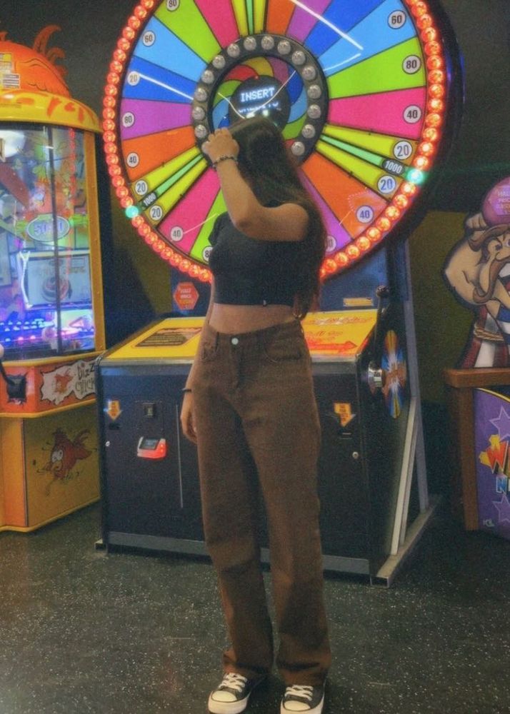 Brown Baggy Jeans