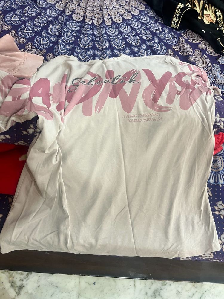Graphic Print T-Shirt two in one