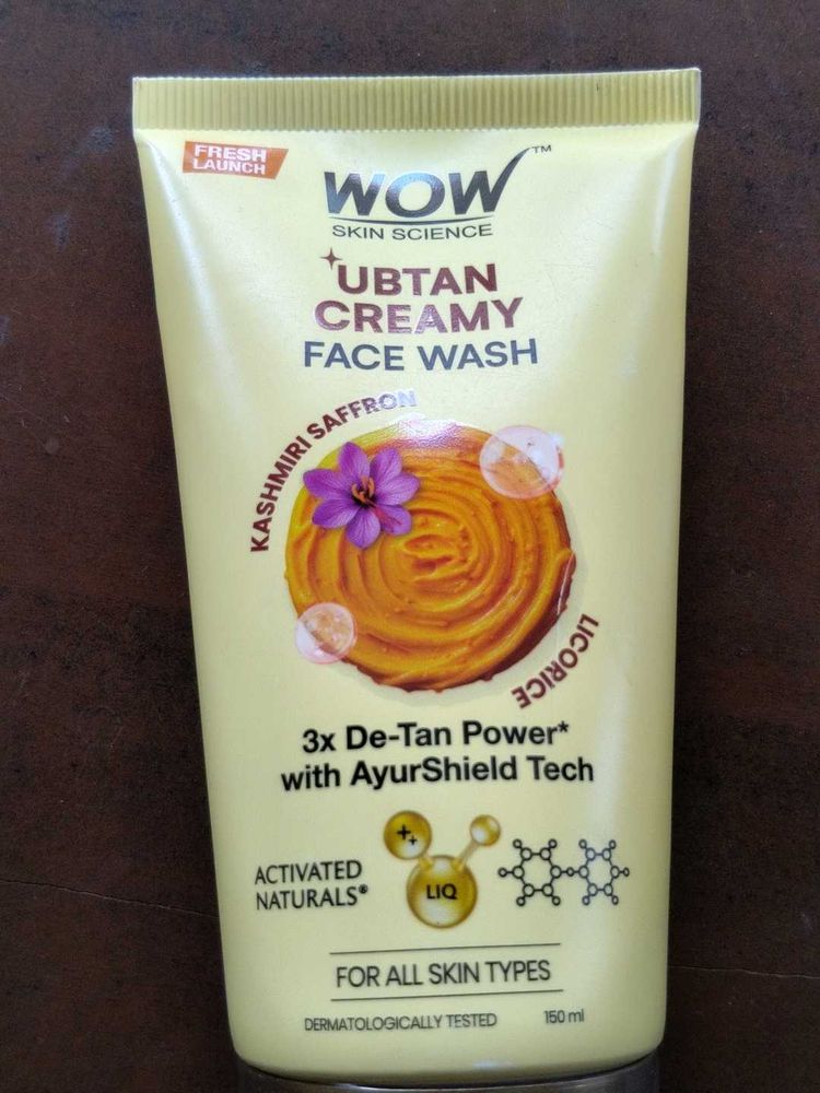 WOW Skin Science Ubtan Creamy Face 150ml Wash