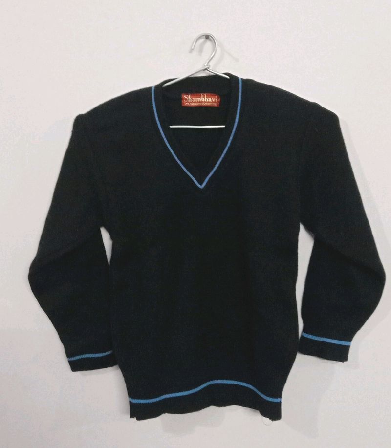 School Black Sweater For Kids