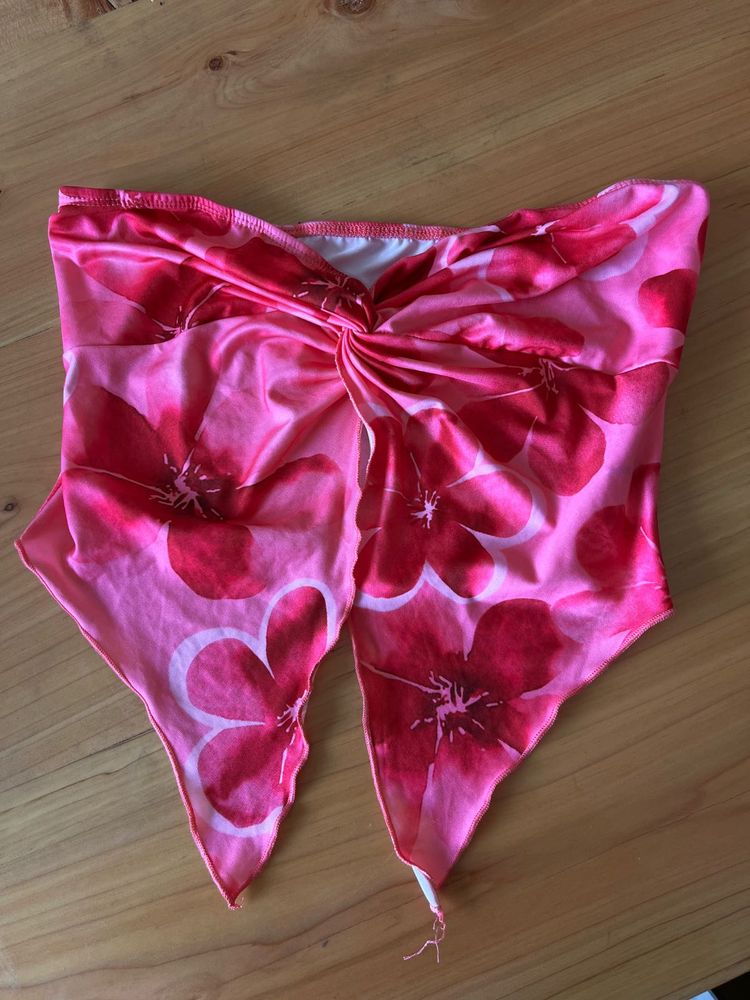 Floral Halter Top