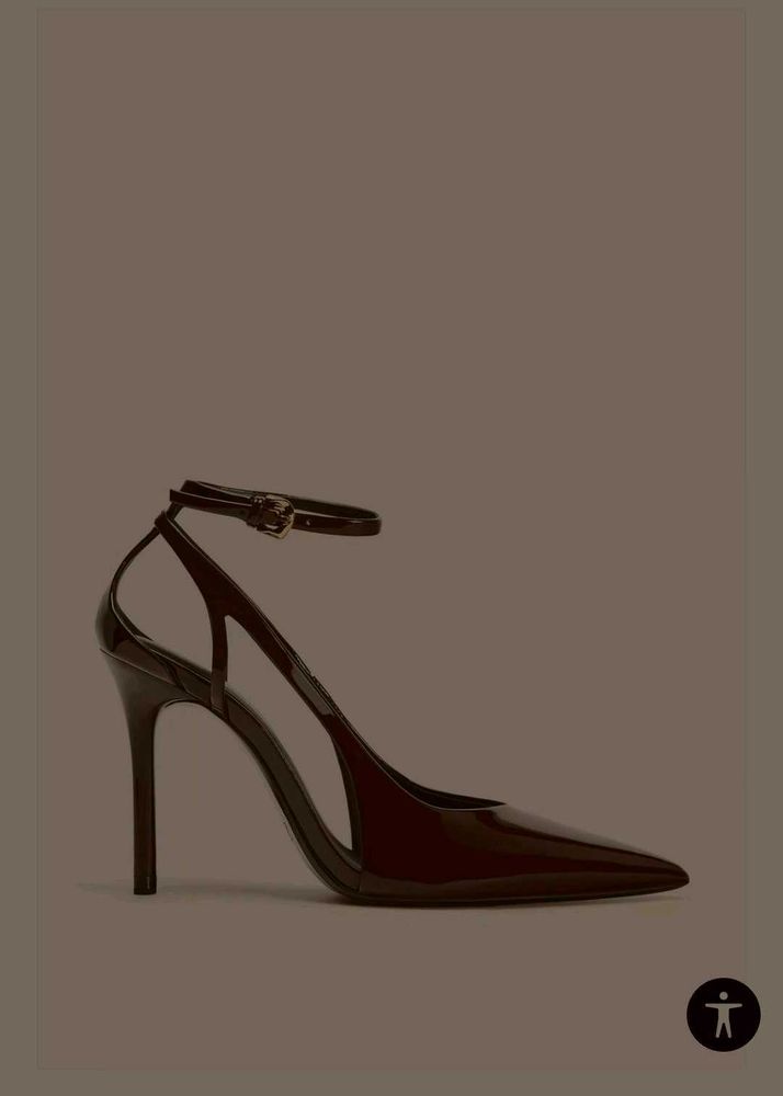 Zara cherry red heels