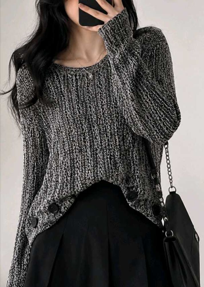 Chic Oversized Knit Top
