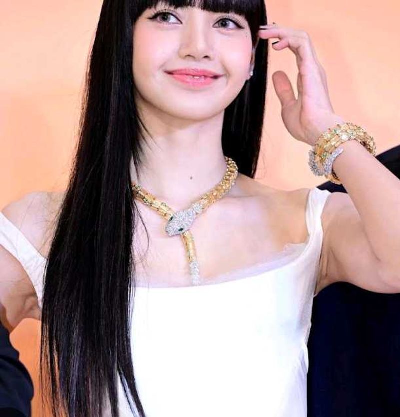 Lisa's inspired Bulgari Serpenti Necklace