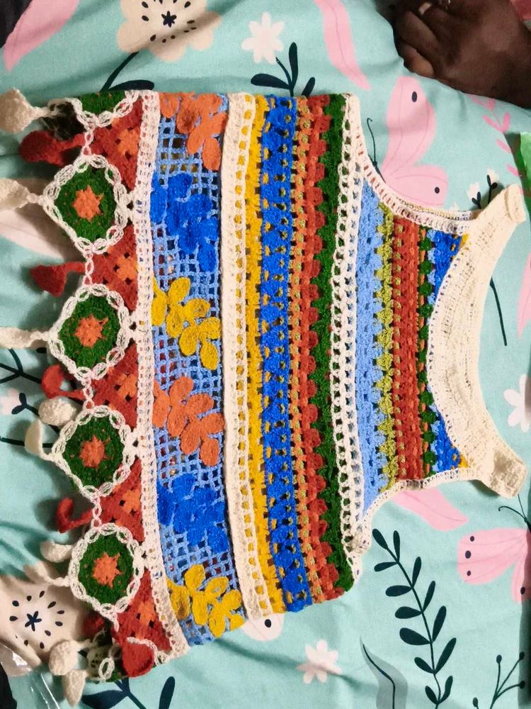 Boho Crochet Tank Top