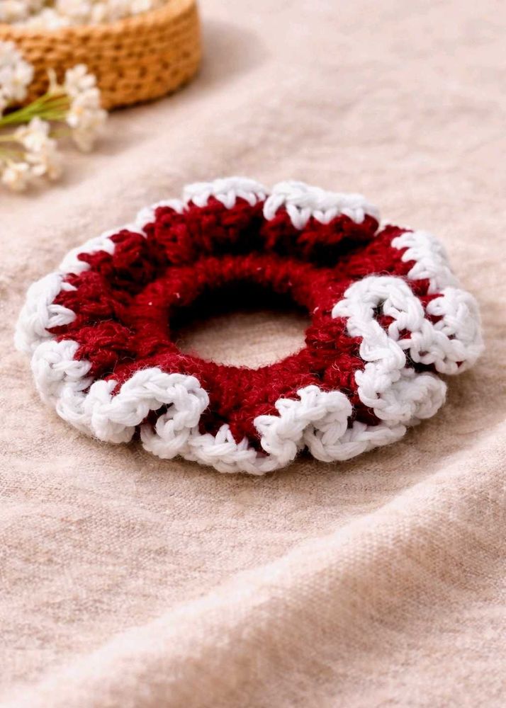 crochet scrunchies