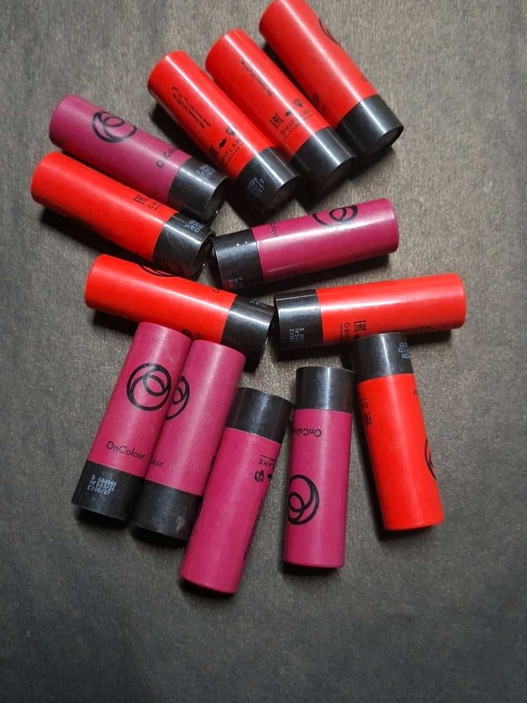 oriflame on color mini matte and creamy lipstick