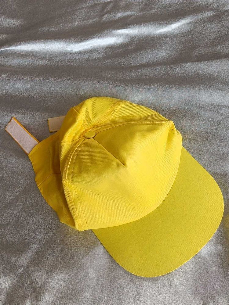 Vibrant Yellow Cap