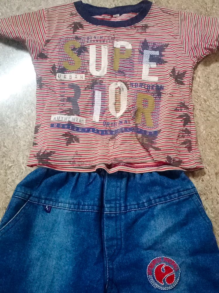 Dress Set For 2-3years Boys