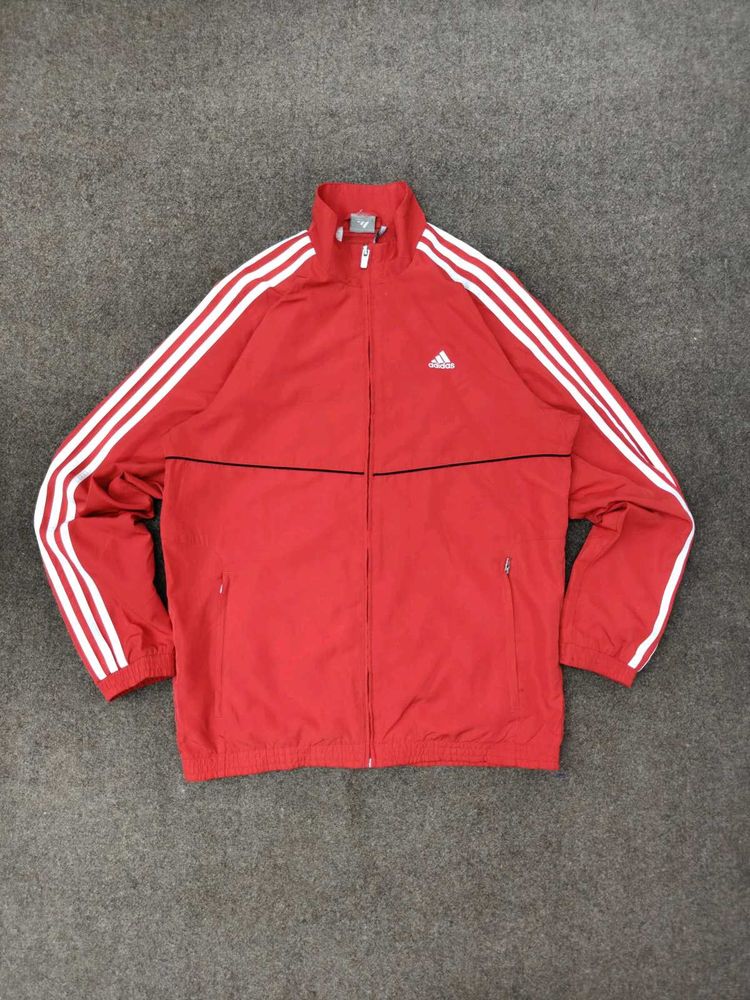 Adidas Red Track Jacket