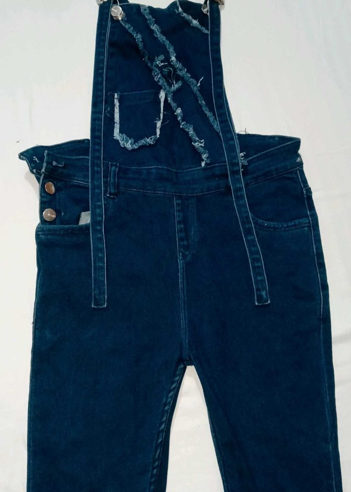 Women's Denim Dungaree Overalls