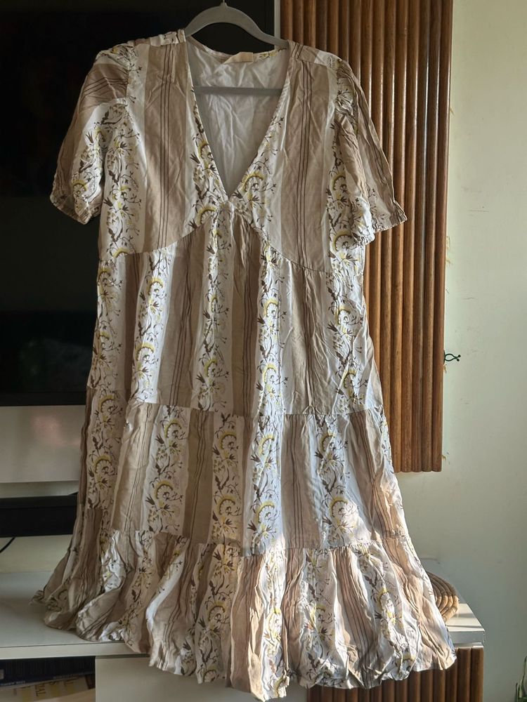 Boho Tiered Dress - M