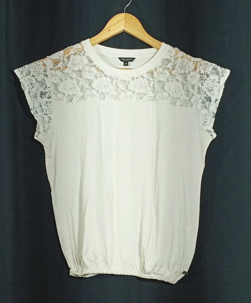 White Western Top(women's)