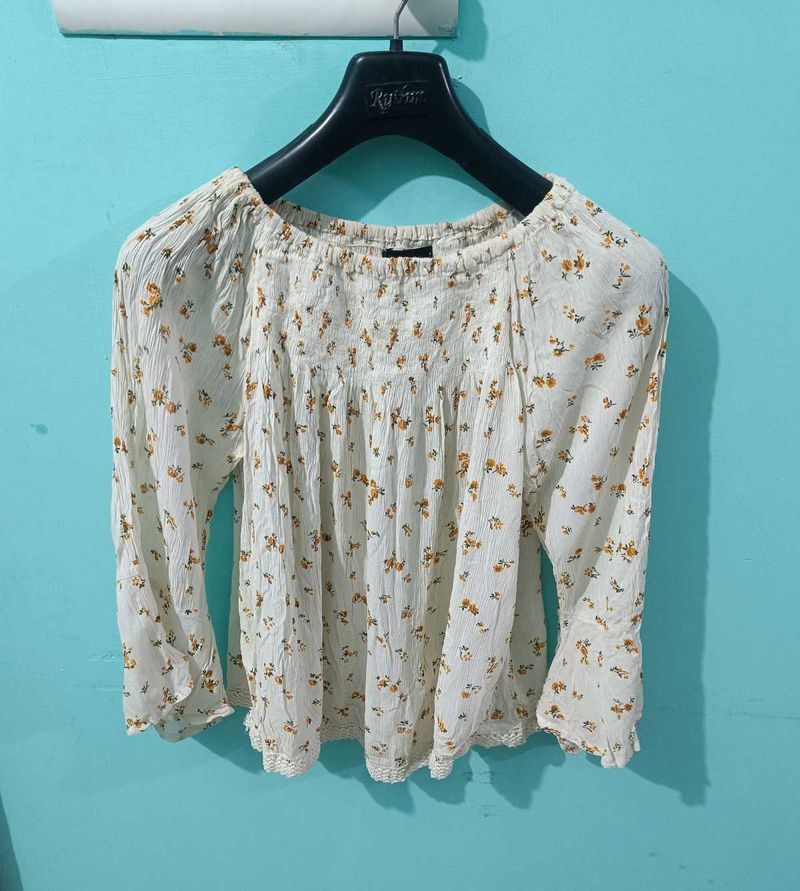 Floral Print Top
