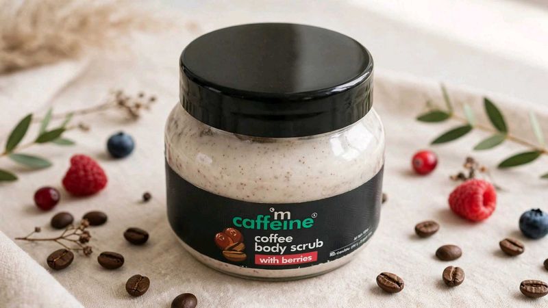 mCaffeine Coffee Body Scrub with Berries