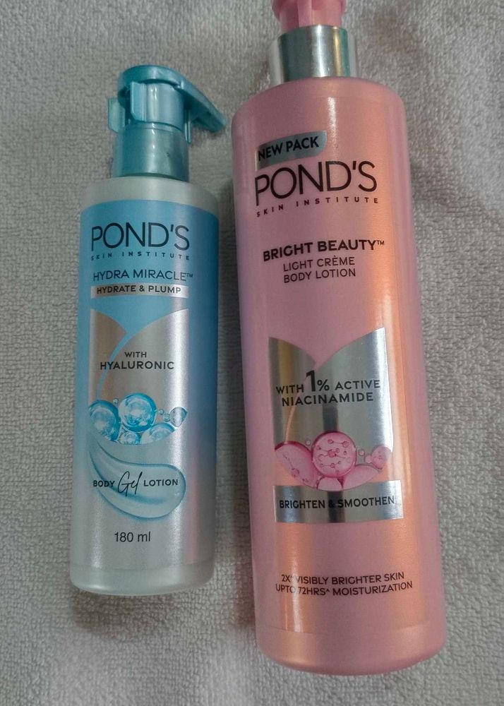 Pond's Hydra Miracle &amp; Bright Beauty Lotions