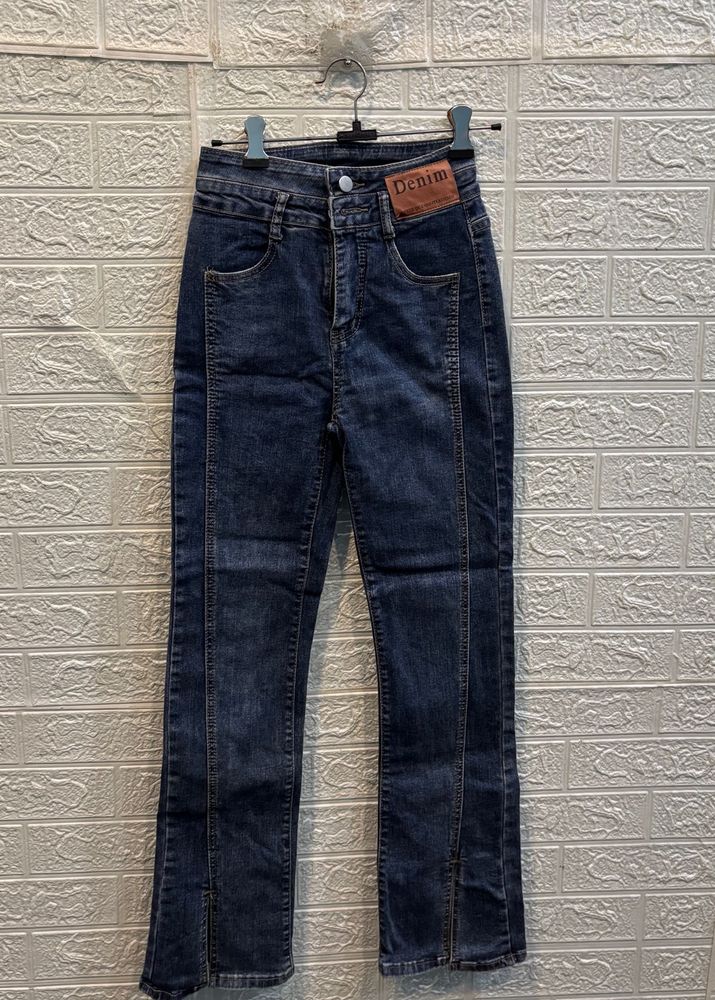 🇫🇷 Paris imported Split Hem Jeans