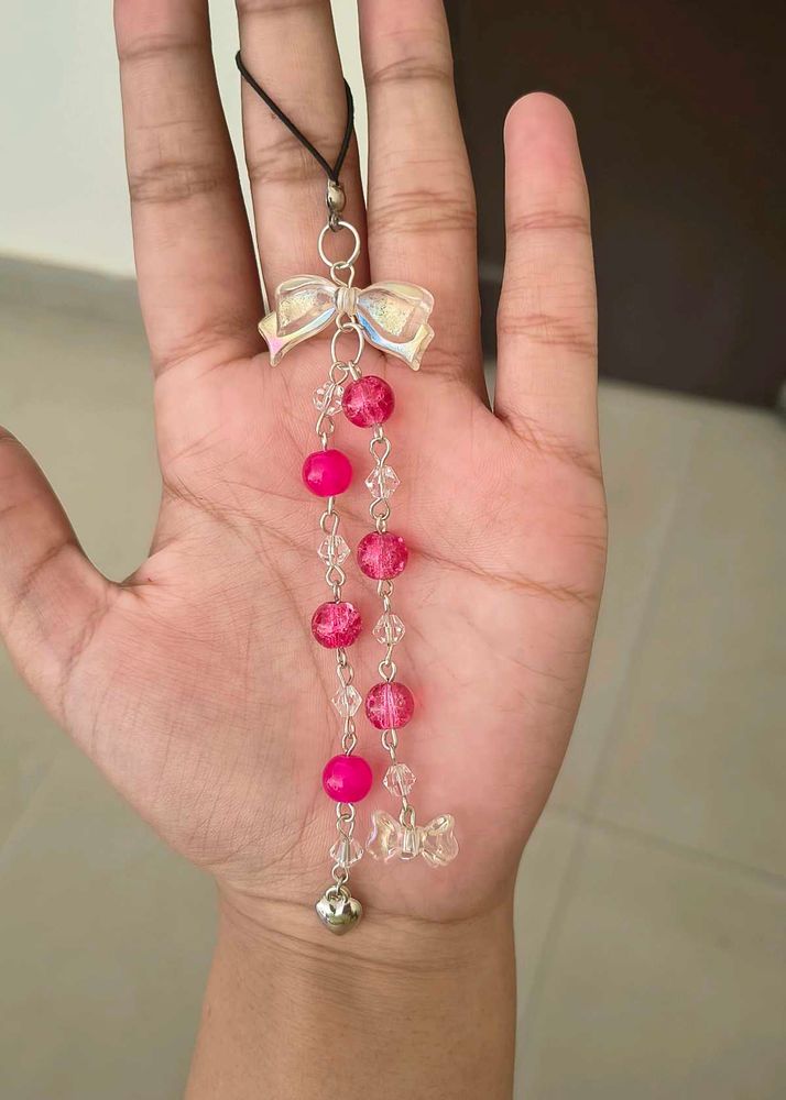 Pink Dream Phone Charm
