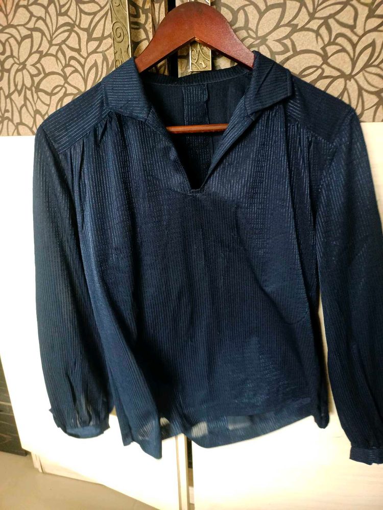 Navy Blue formal shirt