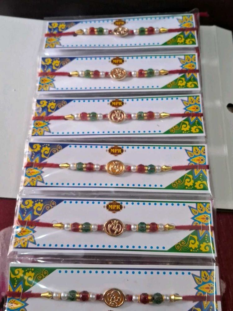 Set of 7 Rakhi Bracelets
